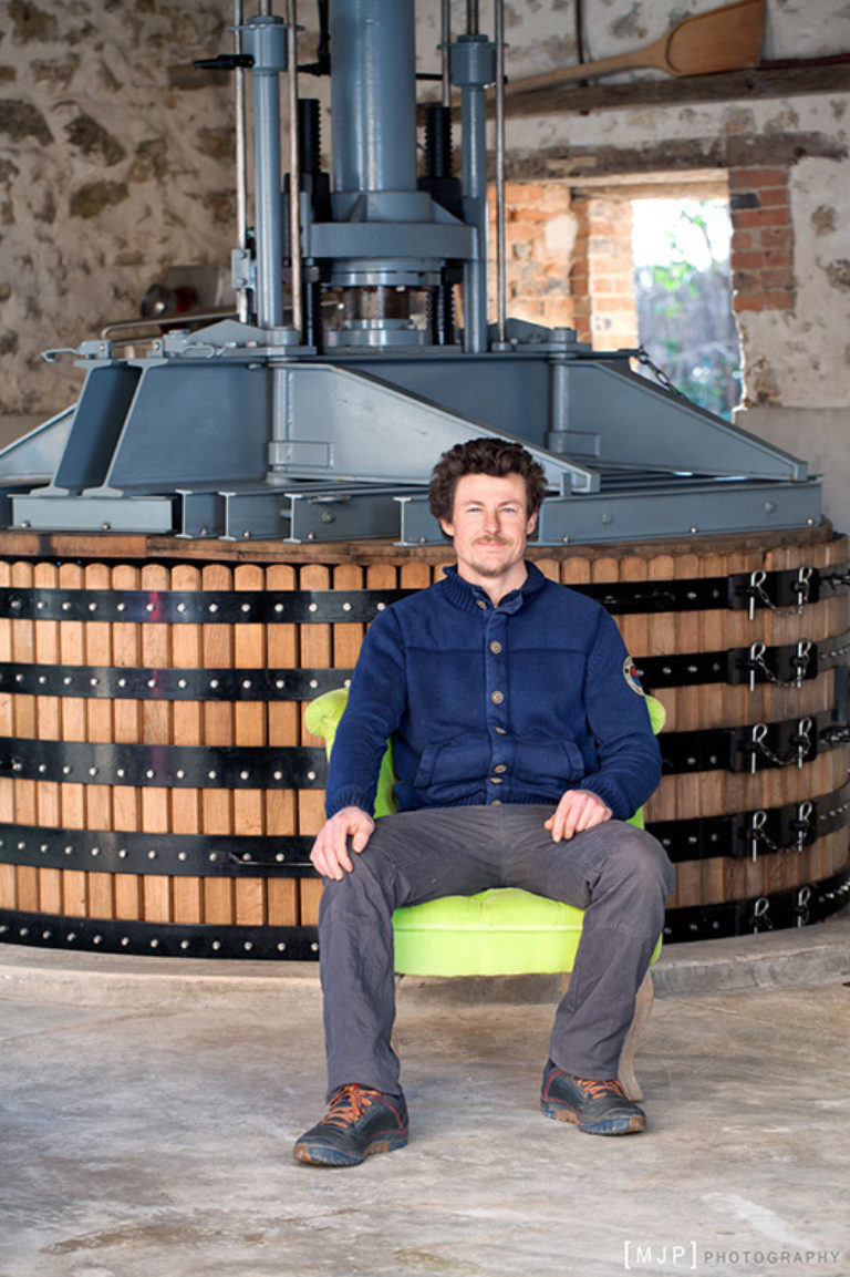 Portrait Aurélien Lurquin, producteur de Champagne, à "Des Pieds Des Vins"