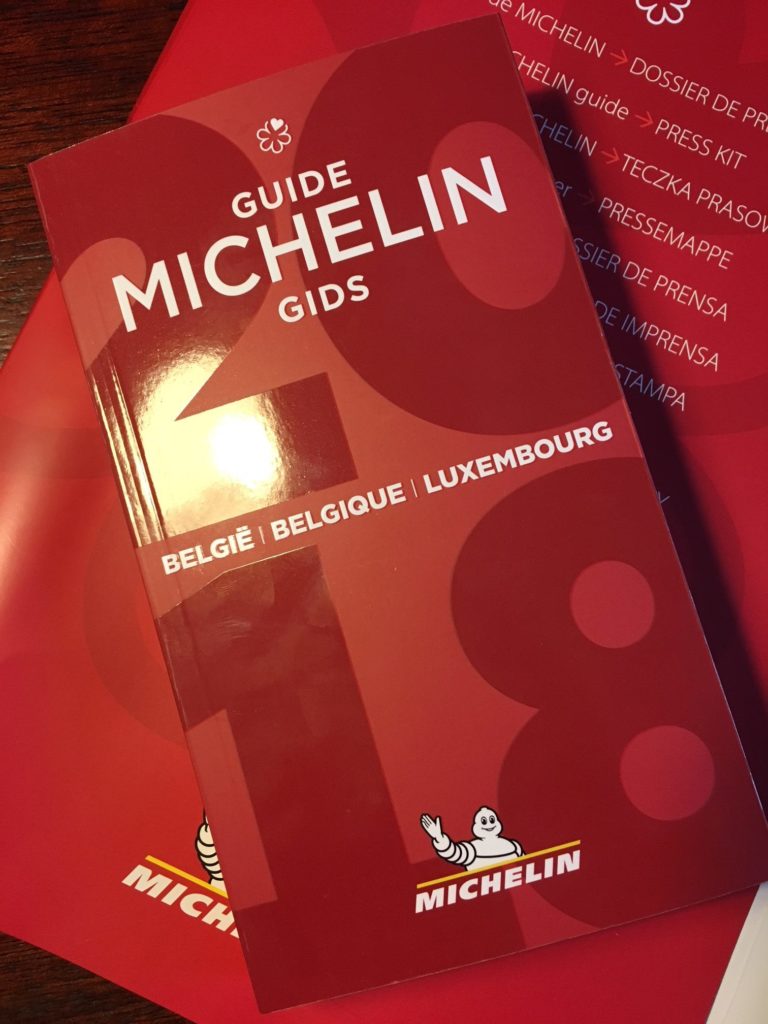 Livre Belgique Cover Michelin 2018