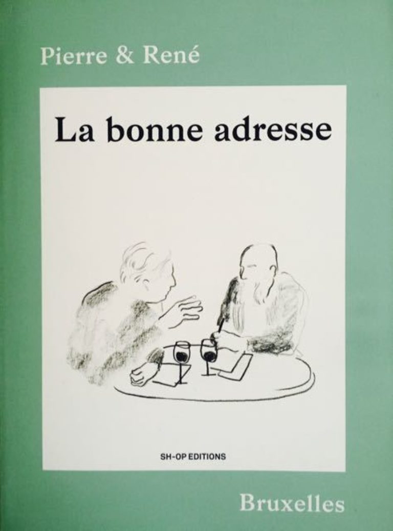 Livre La Bonne Adresse Cover