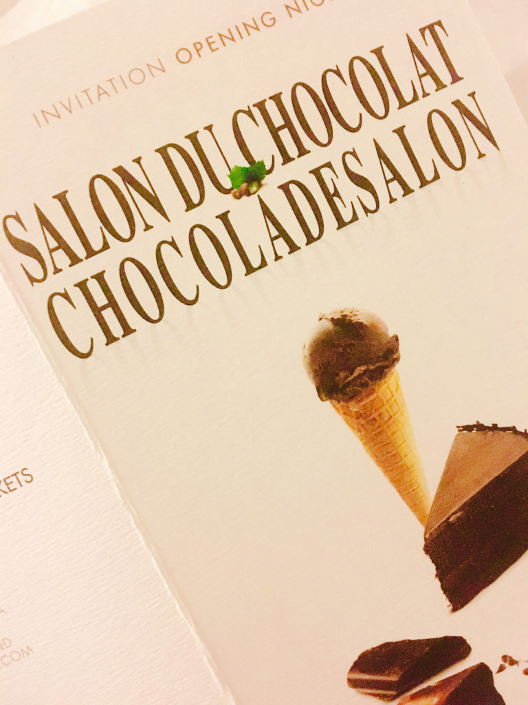 Salon Chocolat Invitation